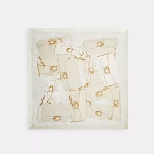 COACH TABBY BAG PRINT SILK SQUARE SCARF